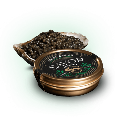Икра русского осетра,