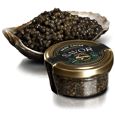 Икра русского осетра 50 гр. ст/б