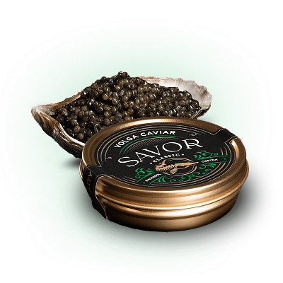 Икра русского осетра, 125 гр.