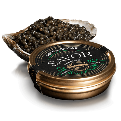 Икра русского осетра 125 гр. ж/б