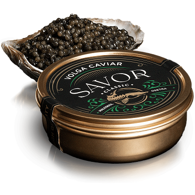Икра русского осетра 250 гр. ж/б